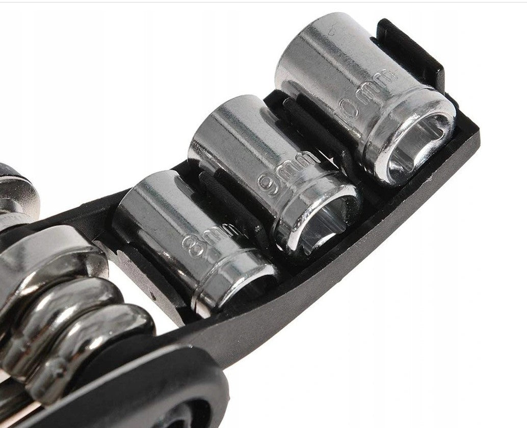 Bicycle Repair Tool Kit - 15 in 1