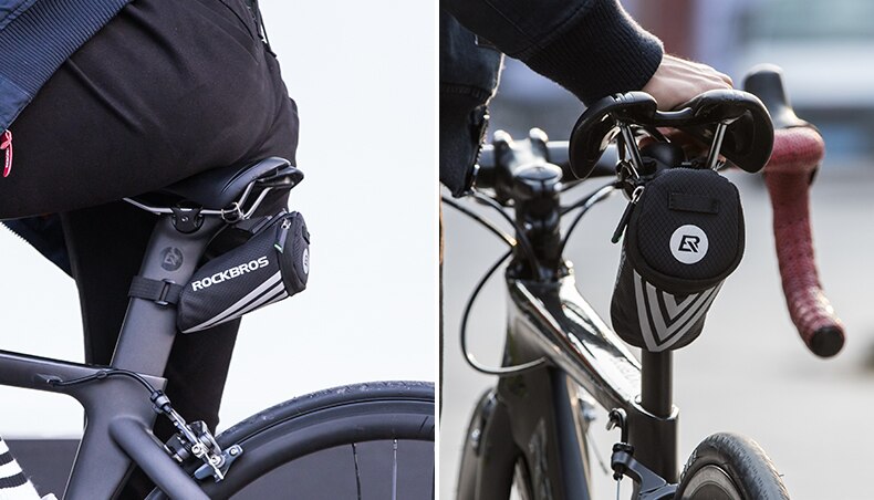 ROCKBROS Ultralight Under Saddle Bag - 1L Black