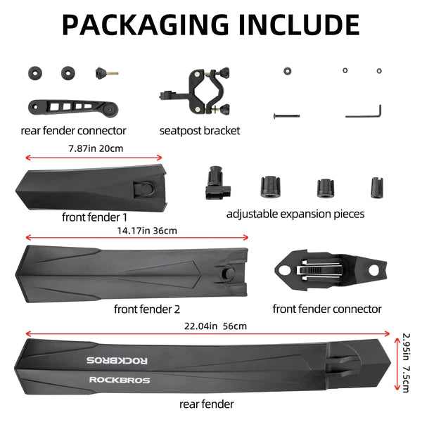 Bicycle Fender Set