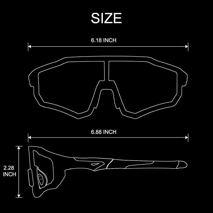 Photochromic Sunglasses - Black