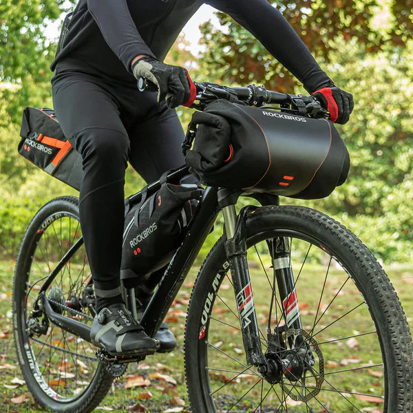 ROCKBROS Bicycle Front Handlebar Bag - Waterproof