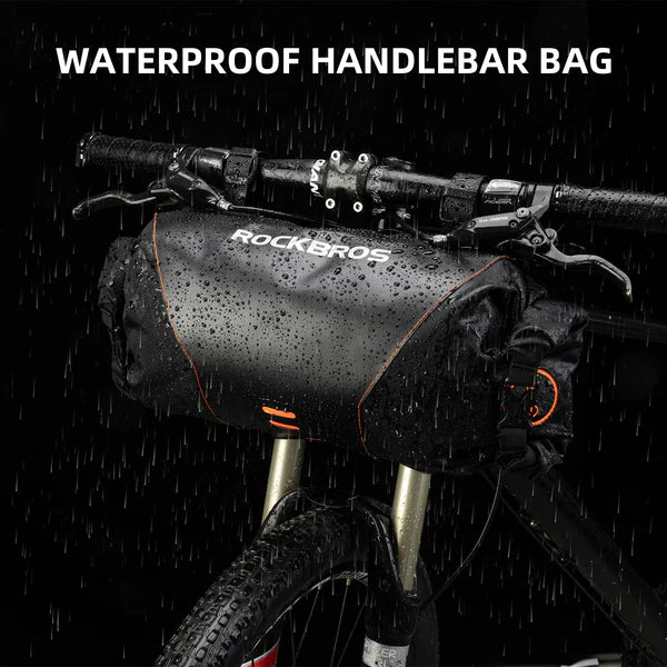 ROCKBROS Bicycle Front Handlebar Bag - Waterproof