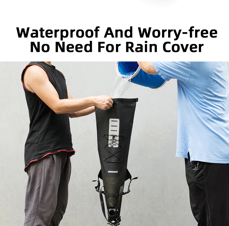 ROCKBROS-Bicycle Seat Bag 100% waterproof - Max. 10L