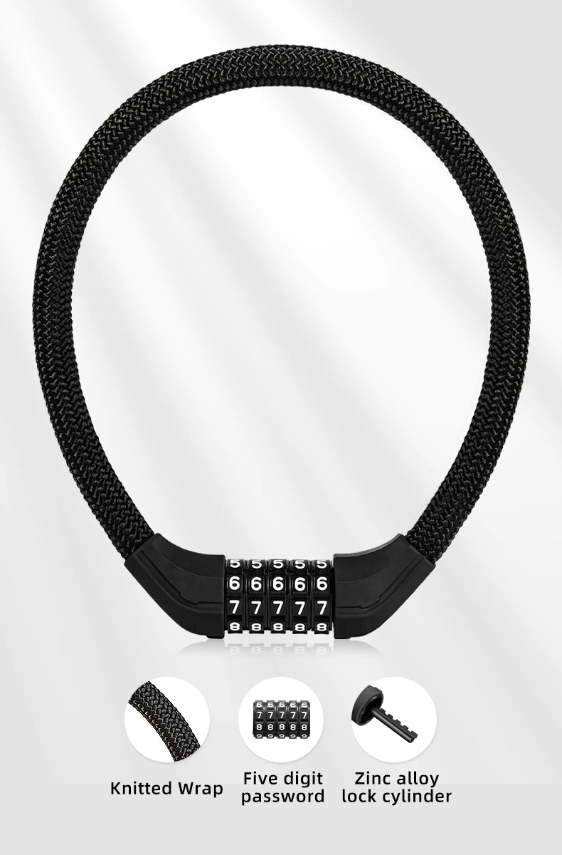 ROCKBROS Cable Lock - Password Lock