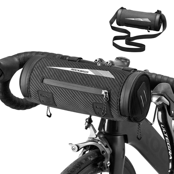 ROCKBROS Bicycle Handlebar Roll Bag