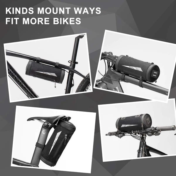 ROCKBROS Bicycle Handlebar Roll Bag