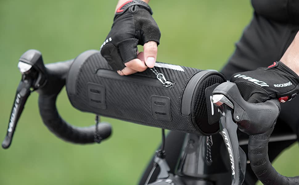 ROCKBROS Bicycle Handlebar Roll Bag