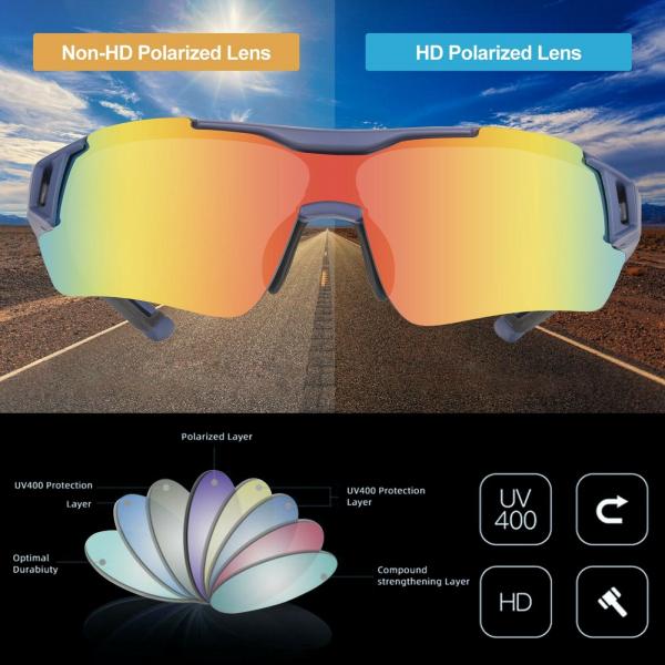Polarized Sunglasses 3 lens - Goldensky