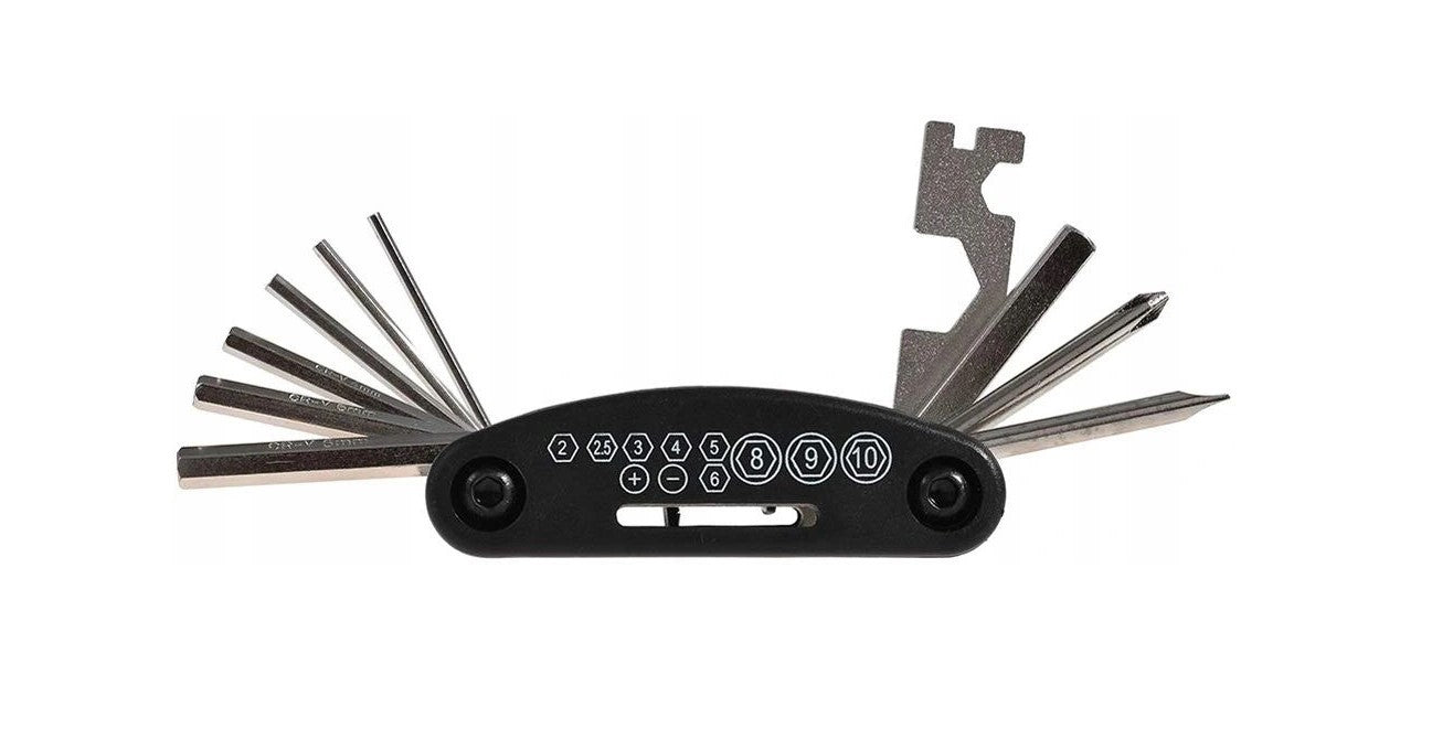 Bicycle Repair Tool Kit - 15 in 1