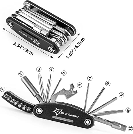 Bicycle Repair Kit 16 in 1 Multi-Function