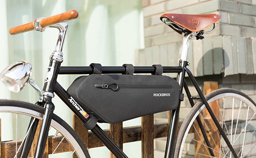 ROCKBROS Bicycle Frame Under Top Tube Bag - Waterproof