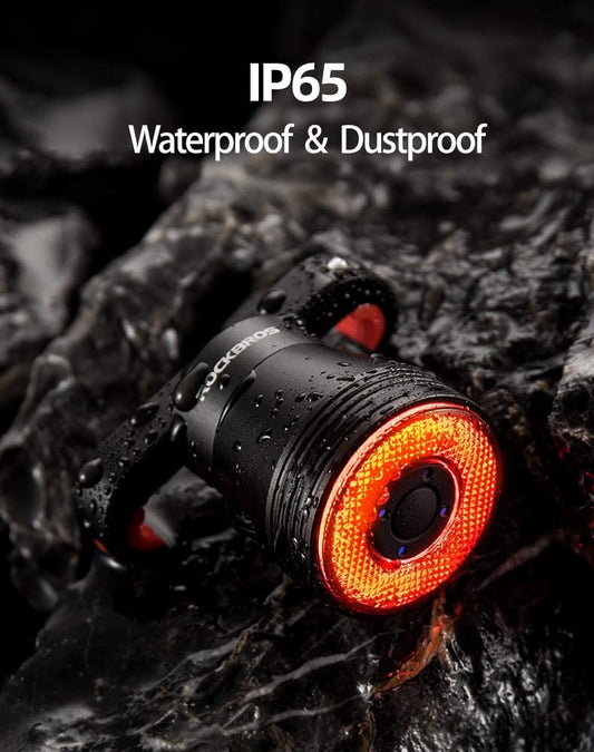 ROCKBROS Bicycle Tail Light - USB Rechargeable