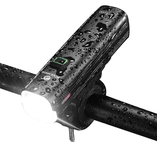 ROCKBROS Bicycle Light 1000 Lumens - USB Rechargeable & Waterproof