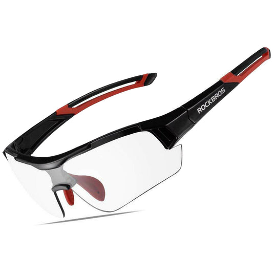 ROCKBROS Photochromic Sunglasses - Red
