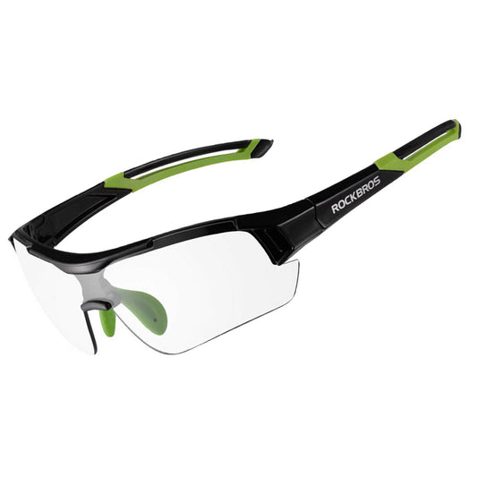 ROCKBROS Photochromic Sunglasses - Green