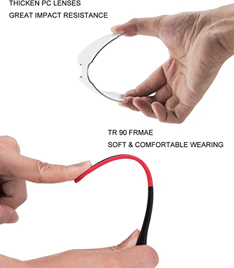 Photochromic Sunglasses - Black/Red