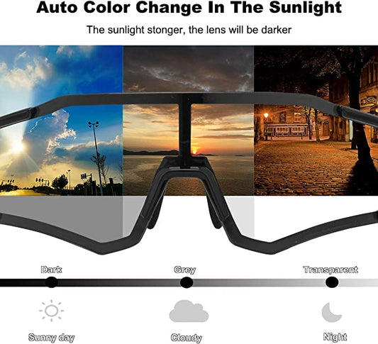 Photochromic Sunglasses - Black